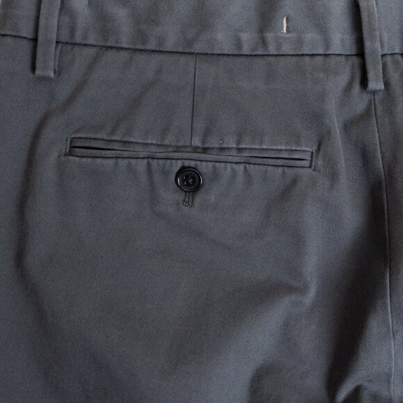 Banana Republic Rapid Movement Chino Slim 32x29 *Hemmed Anthracite Gray - Picture 10 of 15